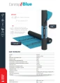 Membrana dachowa Corotop Blue+ z paskami klejącymi 140g/m2 75m2  - Zdjęcie 15
