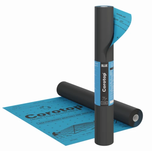 Membrana dachowa Corotop Blue+ z paskami klejącymi 140g/m2 75m2 