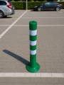 Słupek drogowy uchylny elastyczny odblaskowy blokujący 75cm zielony SD-75-1Z - Zdjęcie 11