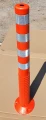 Słupek drogowy uchylny elastyczny odblaskowy blokujący 100 cm SD-100-1  - Zdjęcie 5
