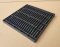 Studzienka plastikowa kwadratowa 300×300 z rusztem plastikowym czarna A15   - Zdjęcie 14